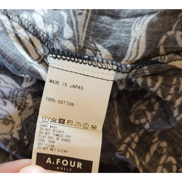 Emotionally Unavailable Rodeo Bandana Pearl Snap Front Shirt Size Large - Picture 5 of 5